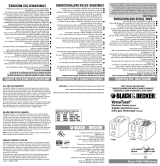 Black & Decker T1200 Manual de usuario