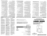 Black & Decker TCM413 Manual de usuario