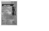 Black and Decker Appliances TCM450B Manual de usuario