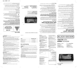 Black & Decker TO1200B Guía del usuario