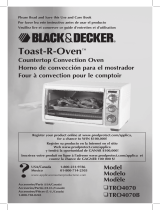 Black & Decker TRO4070B Manual de usuario