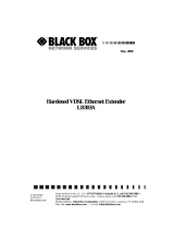 Black Box Network Hardware Hardened VDSL Ethernet Extender Manual de usuario