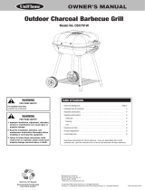 Uniflame Outdoor Charcoal Barbecue Grill CBC701W Manual de usuario