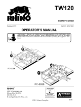 Blue Rhino TW120 FC-0024 Manual de usuario