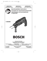 Bosch Power Tools 11250VSRD Manual de usuario