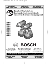 Bosch 22612 Manual de usuario