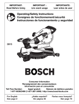Bosch Power Tools 3915 Manual de usuario