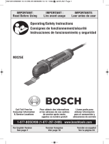 Bosch Power Tools MX25E Manual de usuario