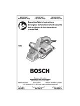 Bosch Appliances 1594K - NA Power Planer 3-1/4 Manual de usuario
