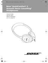 Bose QuietComfort 3 Manual de usuario
