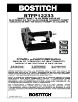 Bostitch SMART POINT BTFP72156 Manual de usuario