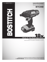 Bostitch BTC440LB Manual de usuario