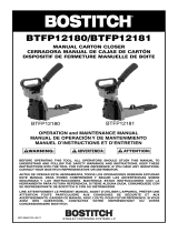Bostitch BTFP12180 Manual de usuario