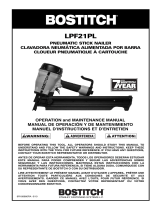 Bostitch LPF21PL Manual de usuario