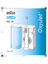 Braun MD15 OxyJet Manual de usuario