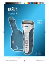 Braun 390cc, 370cc, Series 3 Manual de usuario
