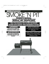 Brinkmann Smoke'n Pit Manual de usuario