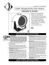 Cadet CGH402 Manual de usuario