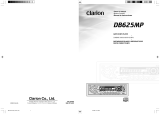 Clarion DB625MP Manual de usuario