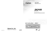Clarion DXZ435 Manual de usuario