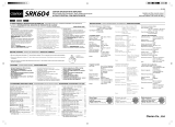 Clarion SRK604 Manual de usuario