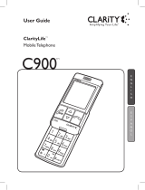 Clarity C900 Manual de usuario