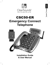 ClearSounds CSC50-ER Manual de usuario