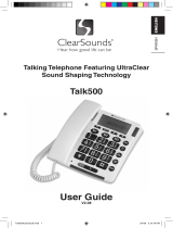 ClearSounds Talk500 Manual de usuario