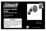 Coleman 5029 Manual de usuario