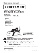 Craftsman 38cc El manual del propietario