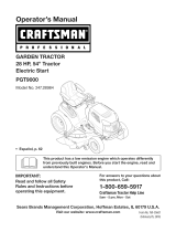 Craftsman 247.28984 Manual de usuario