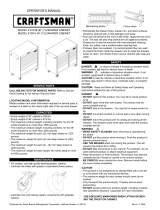 Craftsman 7-Drawer El manual del propietario
