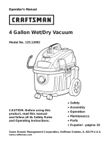 Craftsman 4-Gallon El manual del propietario