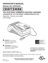 Craftsman 315.CH2021 El manual del propietario
