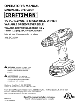 Craftsman 315.DD2010 Manual de usuario
