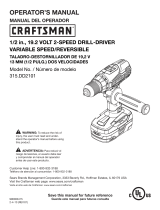 Craftsman 315.DD2101 Manual de usuario