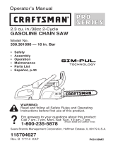 Craftsman 38cc El manual del propietario