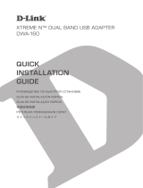 D-Link XTREME N DUAL BAND USB ADAPTER DWA-160 Manual de usuario