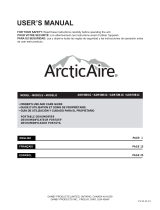 Arctic Aire ADR30B1G Manual de usuario