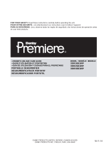 Danby Premiere DDR45B3WP El manual del propietario