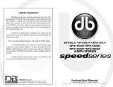 DB Drive SPA1300D Manual de usuario