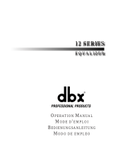 dbx Pro 12 Series Manual de usuario