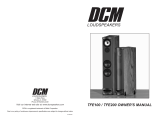 Dcm TFE100 Manual de usuario