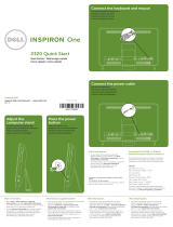 Dell Inspiron One 2320 (Mid 2011) Guía de inicio rápido