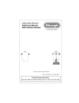 DeLonghi DCU70-70B Manual de usuario