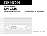 Denon DN-C635 Manual de usuario