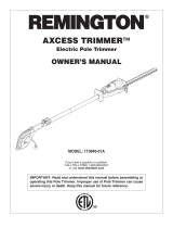 Remington HEDGE WIZARD 110946-01 Manual de usuario