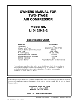 DeVillbiss Air Power Company MGP-SL10120H-2A Manual de usuario