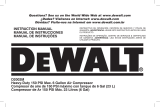 DeWalt D2002M Manual de usuario