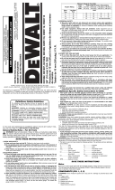 DeWalt DWD110K Manual de usuario